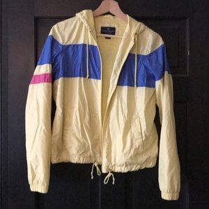Yellow Windbreaker
